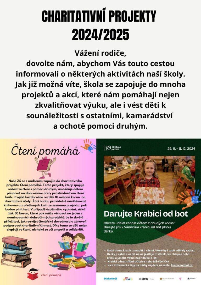 charitativní projekty